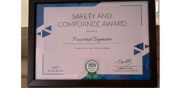 Safety and Compliance Certificate