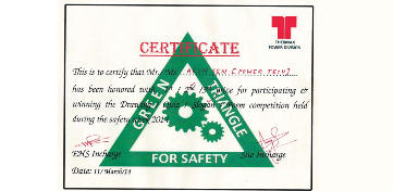 Thermax Certificate